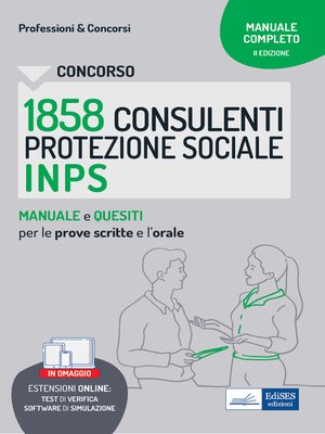 cover image of Concorso 1858 Consulenti protezione Sociale (CPS) INPS